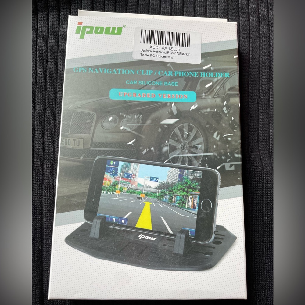 iPow GPS Navigation clip/car phone holder